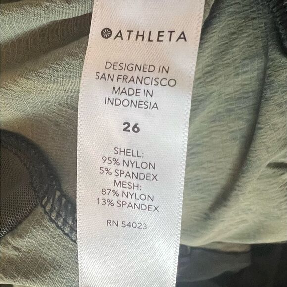 Athleta Trekkie North Jogger Pants Terra Firma Olive Green Plus Size 26 NWOT - Picture 7 of 8